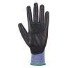 Gant ultra-fin jauge 18 enduit PU travaux de finition Bleu/noir – Portwest A360