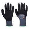 Gant ¾ enduit nitrile mousse dextérité et sensibilité Gris/noir – Portwest A352