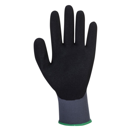 Gant ¾ enduit nitrile mousse dextérité et sensibilité Gris/noir – Portwest A352