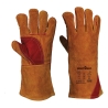 Gant de soudeur renforcé paume et pouce coutures para-aramide Brun – Portwest A530