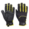 Gant anti-piqûre résistance perforation niveau 5 Noir/jaune – Portwest A792