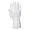 Gant anti-chaleur contact 250°C en meta-aramide sans coutures Blanc – Portwest A590, vendu à l'unité (1 gant)