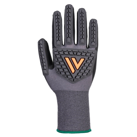 Gant anti-impact nitrile grip 15 ESD écran tactile Noir – Portwest A715