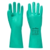 Gant nitrile chimie antidérapant ultra-sensitif Vert – Portwest A812