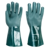 Gant PVC 35 cm double trempage protection chimique Vert – Portwest A835