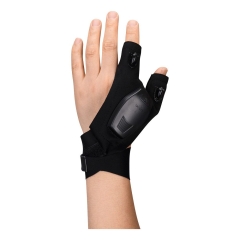 Gants LED rechargeables avec lumières orientables Noir – Portwest PA14