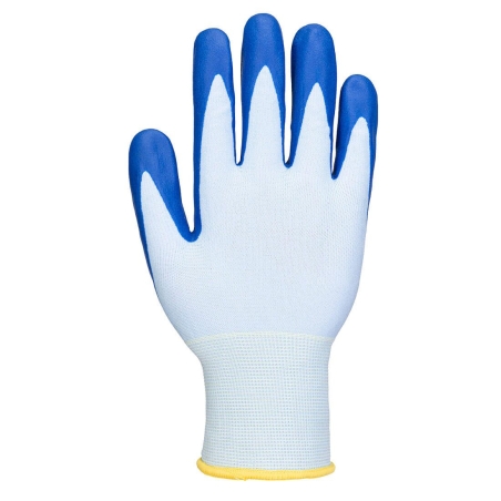 Gant de protection alimentaire nitrile jauge 15 Bleu – Portwest AP71