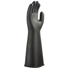 Gant caoutchouc latex lourd résistance chimique et abrasion Noir – Portwest A802