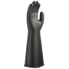 Gant caoutchouc latex lourd résistance chimique et abrasion Noir – Portwest A802