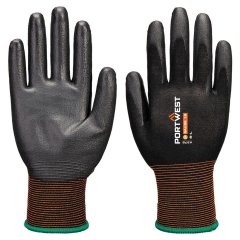Gant enduit PU jauge 18 manipulation de précision Noir – Portwest A372