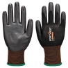 Gant enduit PU jauge 18 manipulation de précision Noir – Portwest A372