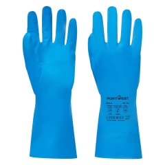 Gant nitrile contact alimentaire haute dextérité Bleu – Portwest A814