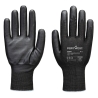 Gant anti-coupure niveau A9 enduit nitrile micro-mousse Noir – Portwest A680