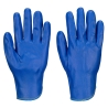 Gant contact alimentaire immersion totale nitrile jauge 15 Bleu – Portwest AP72