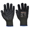 Gant anti-vibration protection chocs et impacts Noir – Portwest A790