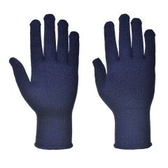 Sous-gant thermique tricot jauge 13 grand froid Marine – Portwest A115