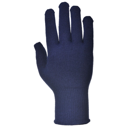 Sous-gant thermique tricot jauge 13 grand froid Marine – Portwest A115