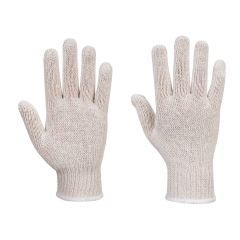 Sous-gants tricot polycoton jauge 7 en lot de 288 paires Blanc – Portwest AB030
