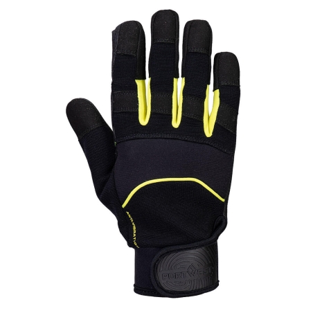 Gant anti-vibration absorption des chocs haute dextérité Noir – Portwest A791