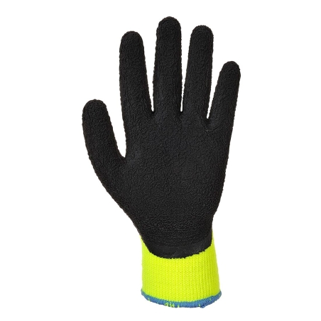 Gant thermique enduit mousse de latex Soft Grip Jaune/noir – Portwest A143