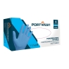 Gants jetables en nitrile non poudrés boîte de 100 Bleu – Portwest A925
