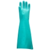Gant nitrile extra-long 48 cm protection solvants Vert – Portwest A813