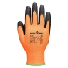Gant hiver résistant aux coupures et au froid Orange/noir – Portwest A148, lot de 12 paires