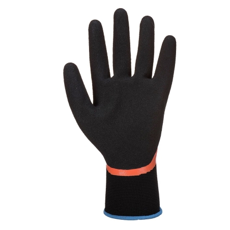 Gant enduit nitrile mousse paume antidérapant Orange/noir – Portwest AP30