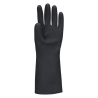 Gant chimique tout enduit butyle protection acides et solvants Noir – Portwest A824