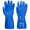Gant chimique PVC ultra résistant dextérité élevée Bleu – Portwest A881