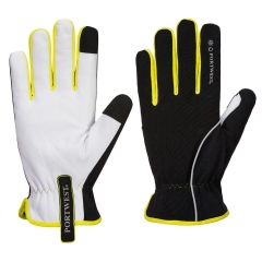 Gant hiver thermique imperméable écran tactile Noir/jaune – Portwest A776