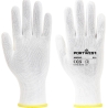 Gant d'assemblage sans couture polyester jauge 13 Blanc – Portwest AB020, lot de 360 paires