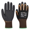 Gant double paume enduit nitrile résistant aux huiles Noir/orange – Portwest AP35