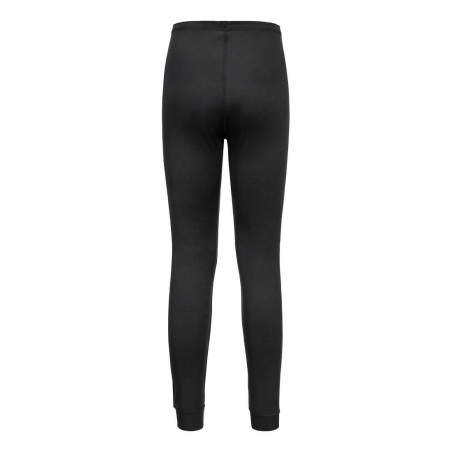 Leggings thermique femme en polyester à coutures plates Noir – Portwest B135