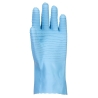 Gant gantelet latex résistant chimique industrie alimentaire Bleu – Portwest AP75