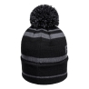 Bonnet acrylique tricoté coupe-vent à pompon Gris métal – Portwest B036