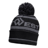 Bonnet acrylique tricoté coupe-vent à pompon Gris métal – Portwest B036