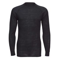 T-shirt manches longues en laine mérinos Noir – Portwest B183