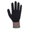 Gant anti-coupure niveau E mousse nitrile jauge 15 Gris/noir – Portwest CT65