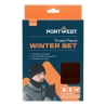 Set d'accessoires hiver 3 pièces tête cou mains Noir – Portwest B035