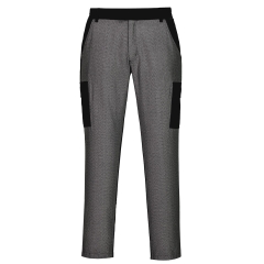 Pantalon combat coupe slim résistant aux coupures niveau D Noir – Portwest CR40