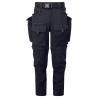 Pantalon modulable 3 en 1 convertible short haute visibilité Noir/jaune – Portwest BX321