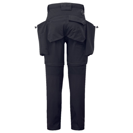 Pantalon modulable 3 en 1 convertible short haute visibilité Noir/jaune – Portwest BX321
