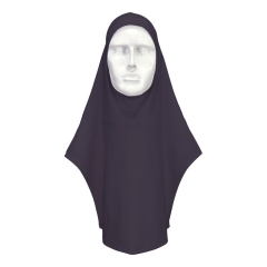 Hijab de travail couvrant avec maintien frontal Noir – Portwest CS28