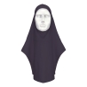 Hijab de travail couvrant avec maintien frontal Noir – Portwest CS28