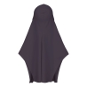 Hijab de travail couvrant avec maintien frontal Noir – Portwest CS28