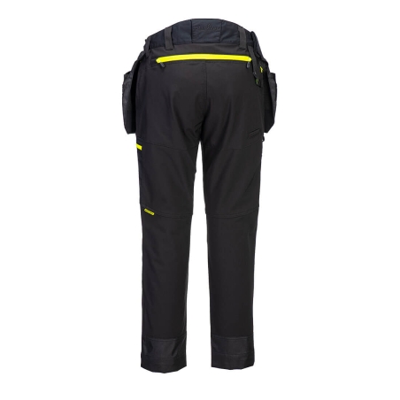 Pantalon softshell DX4 holsters amovibles ripstop stretch Noir – Portwest DX450