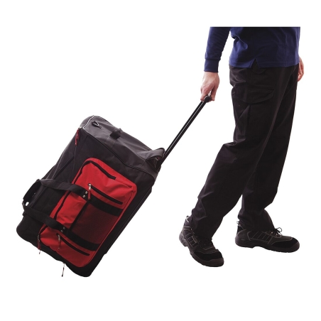 Sac à roulettes multipoches résistant Noir – Portwest B907