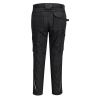 Pantalon softshell stretch 2 couches avec poches genouillères Noir – Portwest CD840