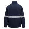 Polaire haute visibilité Iona Lite anti-boulochage Marine – Portwest F433